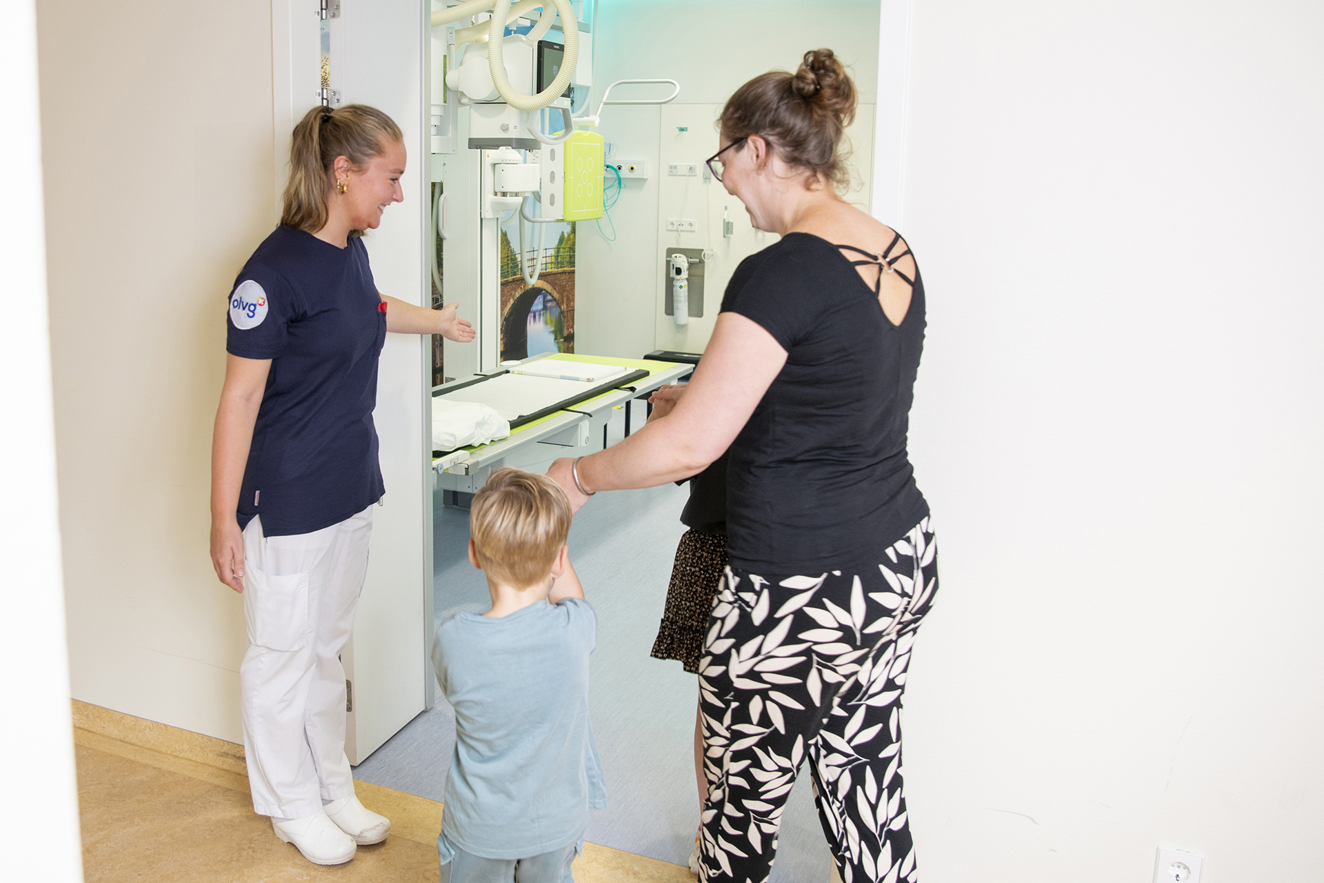 rontgen kamer betreden