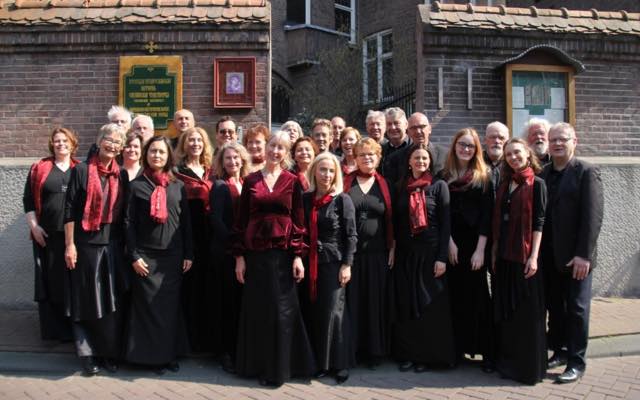 Foto van koor Oktoich