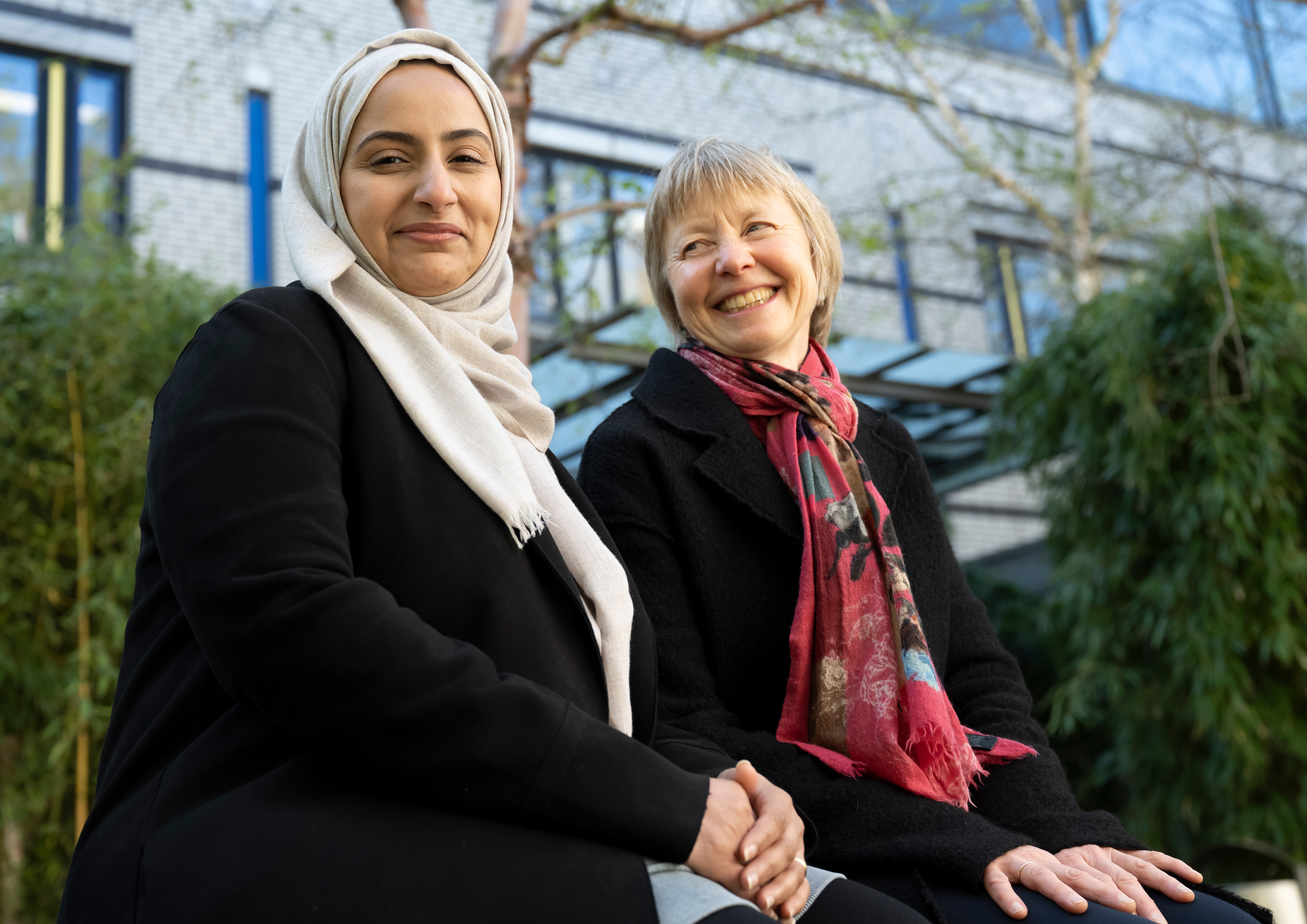 Yumna en Marga, gevluchte zorgprofessional, trainingstraject