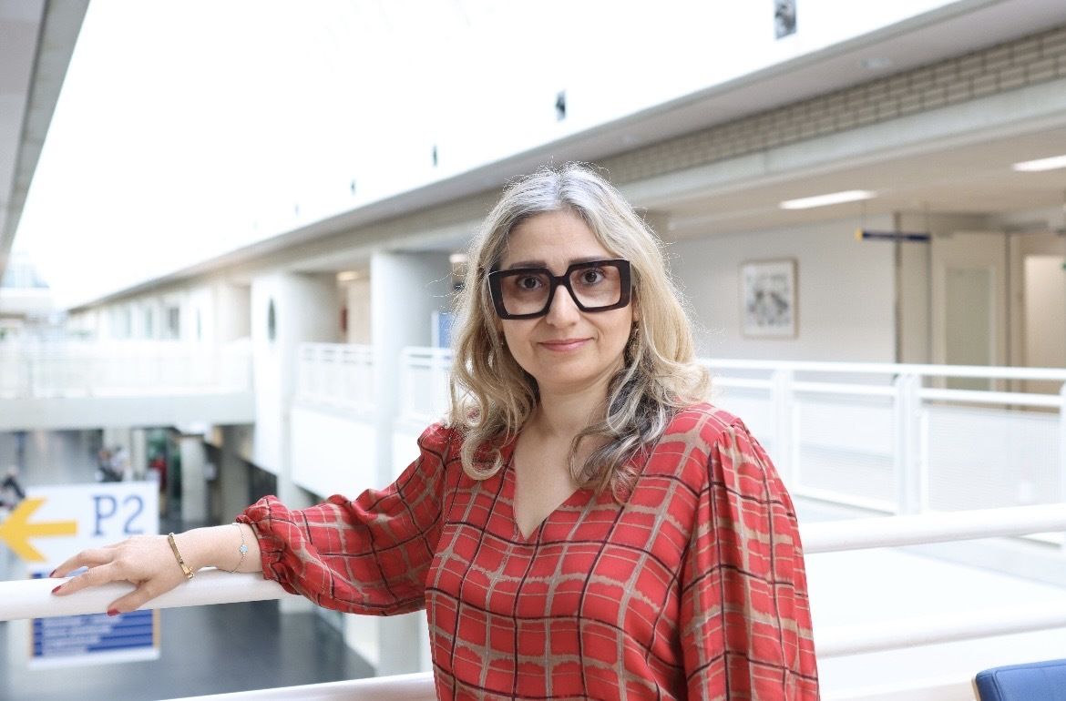 Samira Maleki in de Lichtstraat van OLVG, locatie Oost